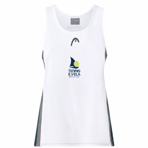 Canotta HEAD CLUB 25 TECH Donna Tennis e Vela Messina