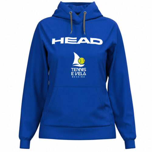Felpa HEAD CLUB ORIGINAL Donna Tennis e Vela Messina